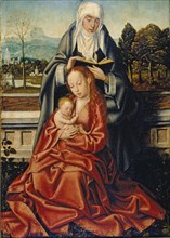 The Virgin and Child with St Anne, 15th century. Artists: Unknown, Virgin Mary.