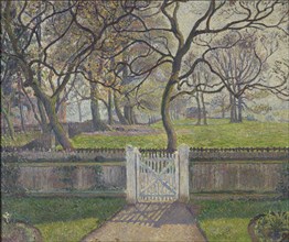 The Garden Gate, Epping, 1894. Artist: Lucien Pissarro.