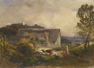 Farm Yard at Princes Risborough, 1845. Artist: Samuel Palmer.