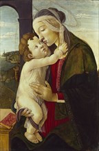 The Virgin and Child, c1480-1500. Artists: Sandro Botticelli, Unknown.