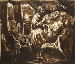 The Death of Lady Macbeth, c1875. Artist: Dante Gabriel Rossetti.
