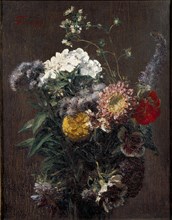 Still Life: mixed Flowers, c1850-1900. Artist: Henri Fantin-Latour.