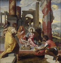 The Adoration of the Shepherds, c1560-1570. Artist: Unknown.