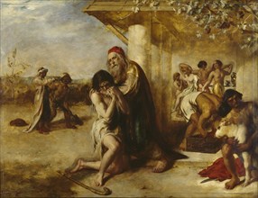 The Repentant Prodigal's Return to his Father, pre 1841. Artist: William Etty.