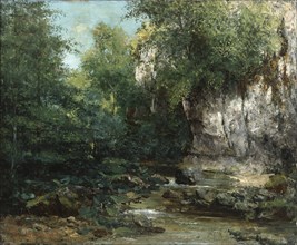 The Banks of a Stream, 1873. Artist: Gustave Courbet.