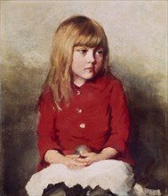 Portrait of a young Girl, late 19th century. Artist: John Everett Millais.