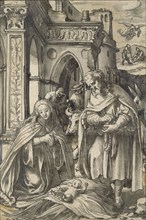 The Nativity, early 16th century. Artist: Hans Holbein the Younger.