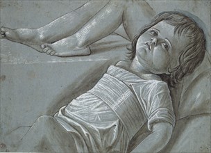 Study for a recumbent Figure of the Infant Christ, late 15th century. Artist: Giovanni Bellini.