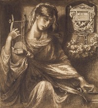 The Roman Widow, c1870s. Artist: Dante Gabriel Rossetti.