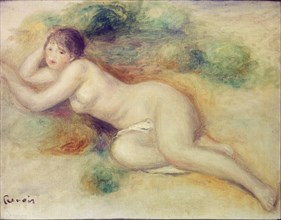 Nude Figure of a Girl, 1880-1889. Artist: Pierre-Auguste Renoir.