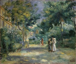 A Garden in Montmartre, 1890-1899. Artist: Pierre-Auguste Renoir.