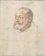 Portrait of a Man, (Barozzi da Vignola), 16th century. Artist: Federico Zuccaro.