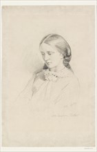 Josephine Butler, Early Feminist Campaigner, 1856. Artist: William Bell Scott.