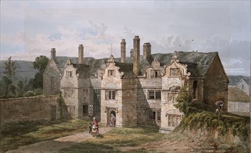 View of Trerice, Cornwall, 1819. Artist: George Shepherd.