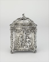 Tea canister, 1768-1769. Artist: John Moliere.