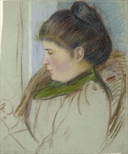 Head of Esther L. Pissarro, c1920-1940. Artist: Orovida Camille Pissarro.