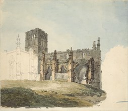 The Ruined Abbey at Haddington, c1794. Artist: JMW Turner.
