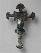 Cruciform brooch, Anglo-Saxon Period, 400 -1066. Artist: Unknown.