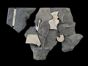 Frieze fragment, ED II-IIIA transition, c2600-2500BC. Artist: Unknown.