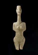 Cycladic figurine, Early Cycladic I Period, c3100-c2800BC. Artist: Unknown.