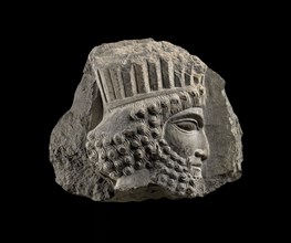 Sculpture of the head of a Persian, 500-450BC. Artist: Unknown.