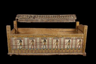 Djeddjehutefankh coffin, Third Intermediate Period (Egypt), c1070-715 BC. Artist: Unknown.