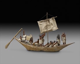 Model of boat, IXth - XIth Dynasty, c2125 -c1940 BC. Artist: Unknown.