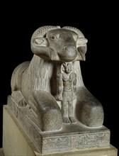 Statue of the ram of Amun, c680 BC. Artist: Unknown.