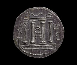 Roman provincial silver coin, 132. Artist: Unknown.