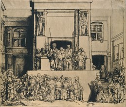 Christ presented to the people: oblong plate, 1655. Artist: Rembrandt Harmensz van Rijn.