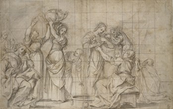 The Birth of the Baptist, c1575-1610. Artist: Lodovico Carracci.