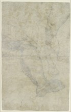 Studies of two pairs of legs, c1575-1615. Artist: Lodovico Carracci.