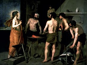 The Forge of Vulcan', by Diego Velazquez, 1630.