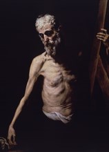 Saint Andrew, by José de Ribera, now in the Prado Museum.