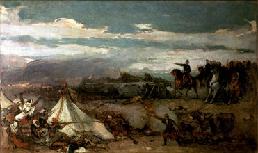 Episode of the Battle of Tetuan (4-Feb.-1860).