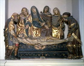 Burial of Christ', sculptural group from the Convent of San Jeronimo of Granada, by Jacobo Floren?