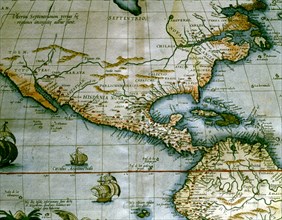 'Map of the current Central America, the Caribbean and northern South America', in the Theatrum ?