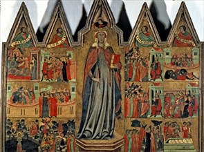 Altarpiece of Saint Quiteria', from the Hospital of Saint Anthony, by Joan Loert.