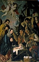 Adoration of the Shepherds', oil on canvas.