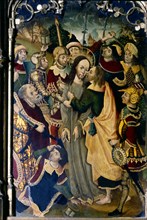Kiss of Judas', table of the Caparroso altarpiece, altar donated to the Cathedral by Pedro Marcil?