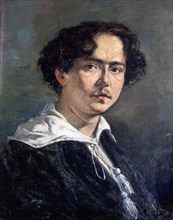 Isaac Albéniz (1860-1909), pianist and composer Catalan, oil painting, 1882.
