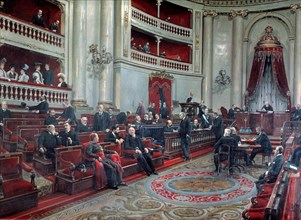 The minutes of the previous, Senate Chamber' in 1906.