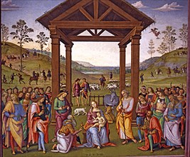 'Epiphany', 1504, by Pietro Perugino.