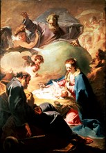 The Nativity' by Giovanni Pittoni.