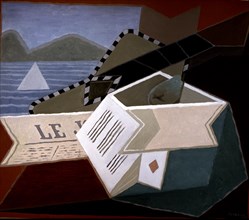 'Guitar at sea', 1925, oil on canvas by Juan Gris.