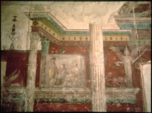 Frescoes in the House of Livia on the Palatine.