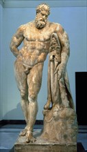 Hercule Farnese, Roman copy of a Greek work by Lysippus.