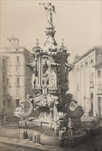 Fountain in the Anton Martin square, Fountain of Fame, Madrid, commissioned by Philip V, was buil?