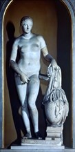 Aphrodite, marble sculpture.