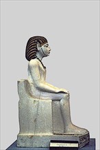 Statue of Amenhotep I (1558 - 1530 a.C.), pharaoh of the XVIII dynasty.